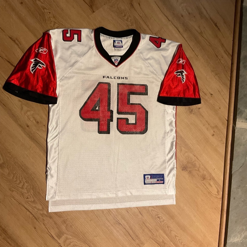 Reebok Equipment NFL Falcons # 45 Duckett Jersey Size Large - Picture 5 of 14